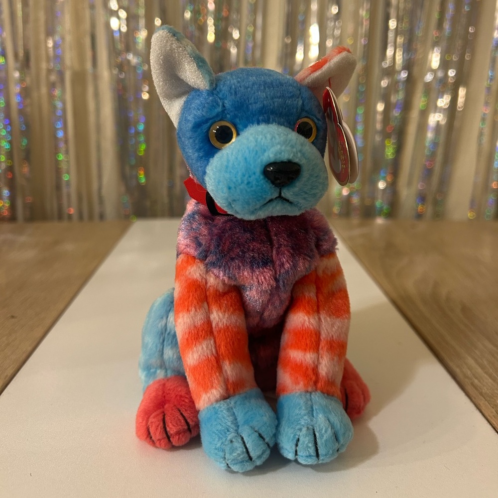 TY “Hodge Podge” the Dog #4569  — 10th Gen Hang Tag — Collectible Beanie Baby